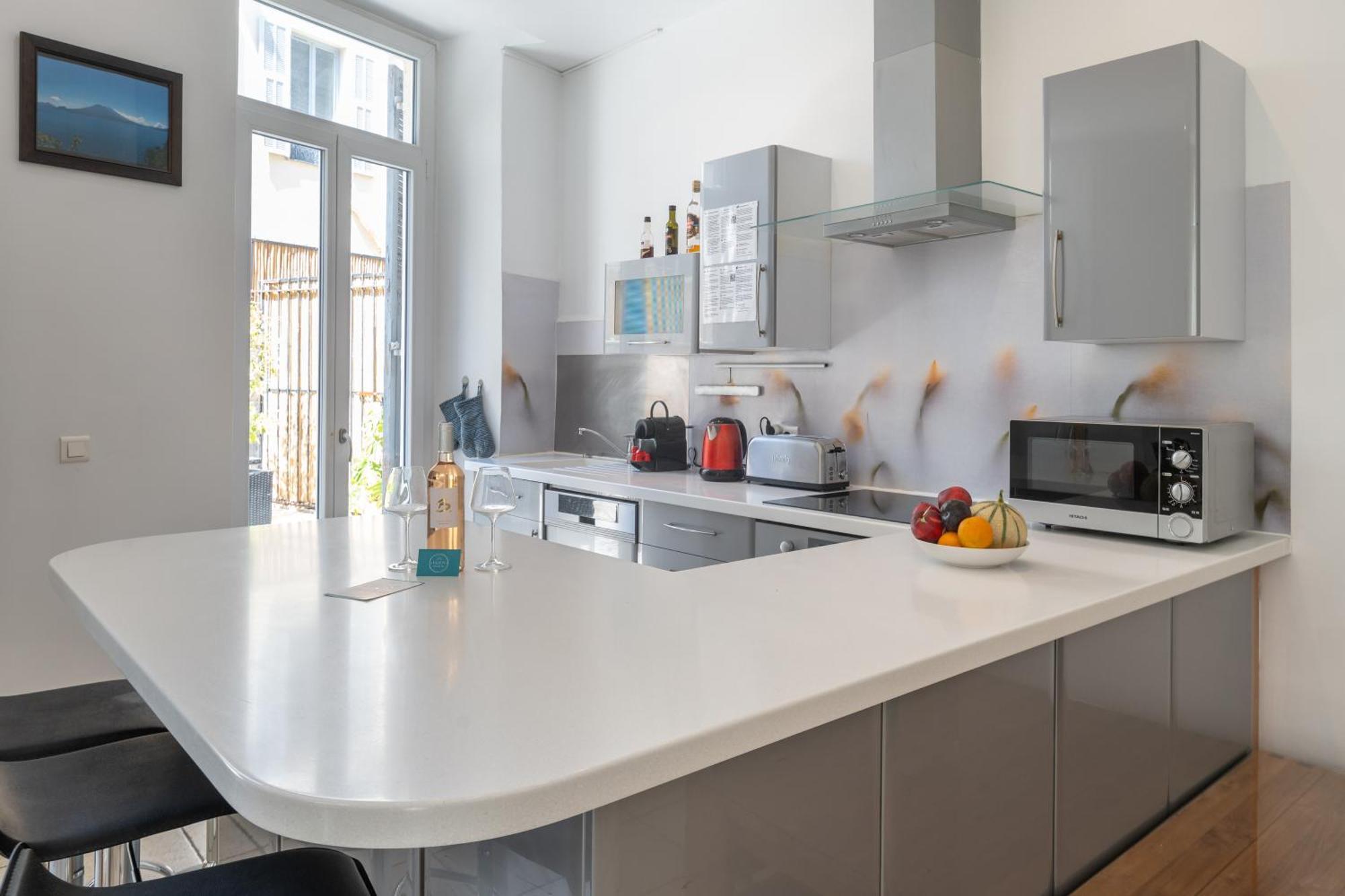 "Le Zen" By Enjoynice, Central Spacious Apartment With Airco, Beach At 10 Min Dış mekan fotoğraf