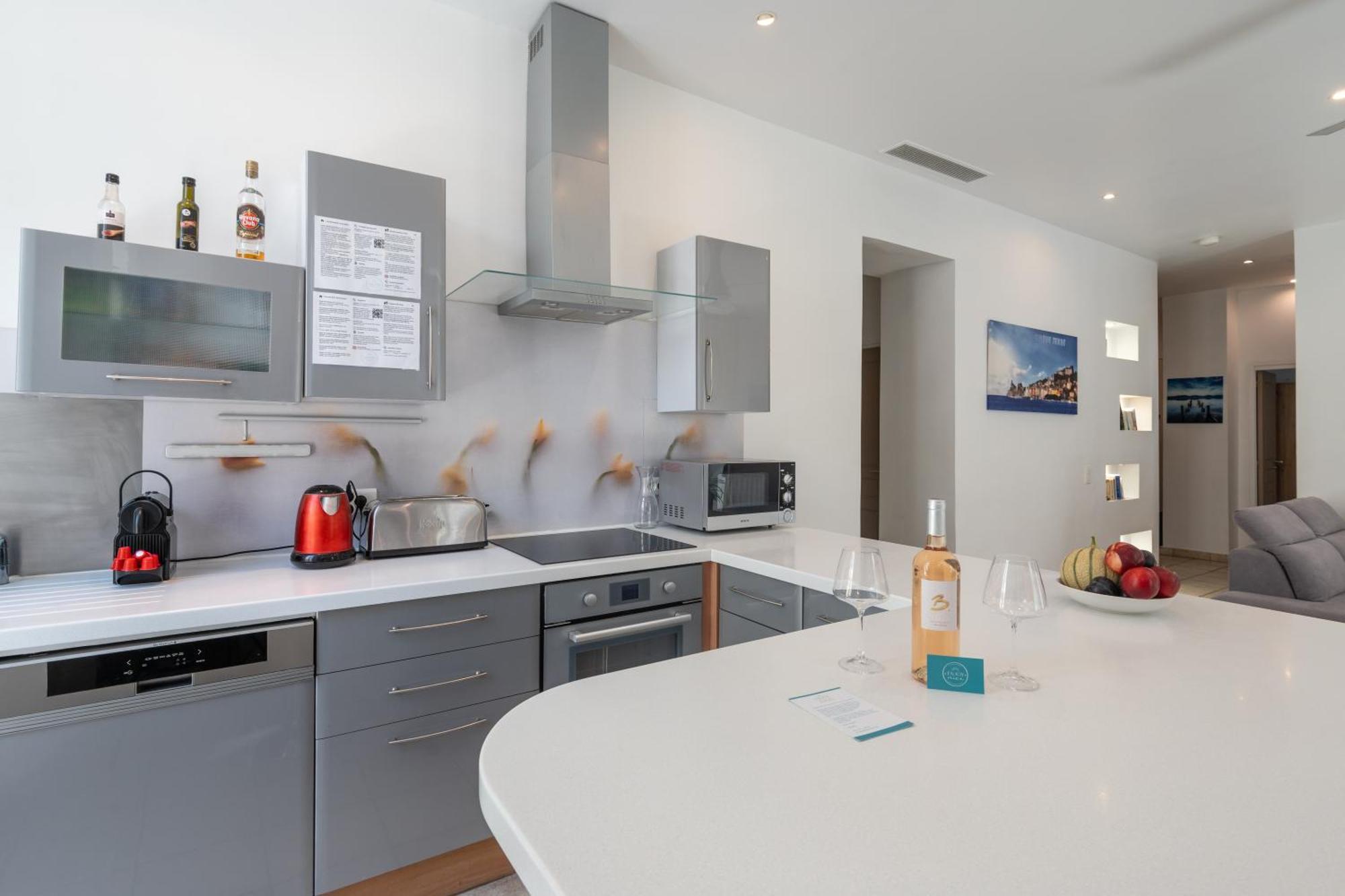 "Le Zen" By Enjoynice, Central Spacious Apartment With Airco, Beach At 10 Min Dış mekan fotoğraf